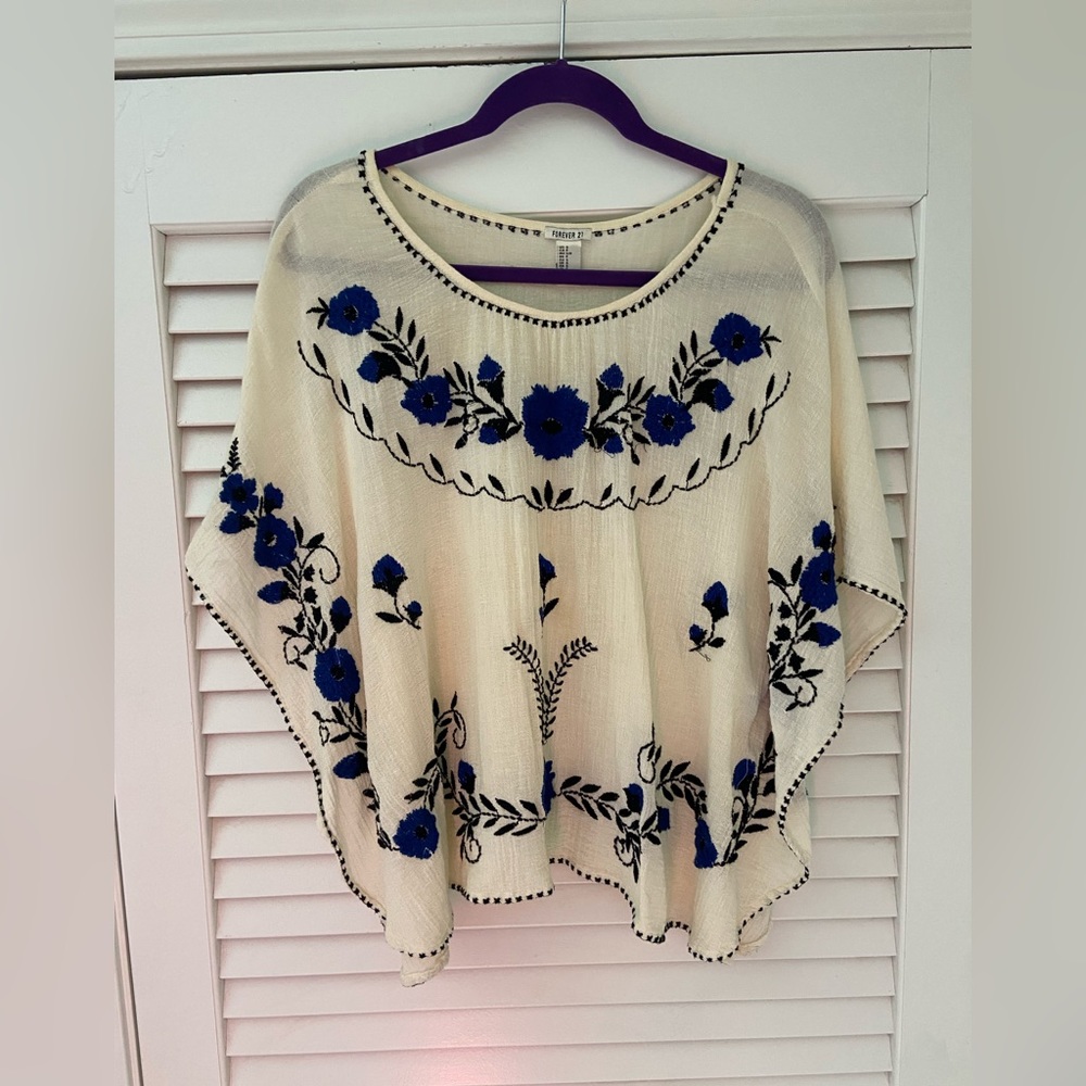 Forever 21 peasant top